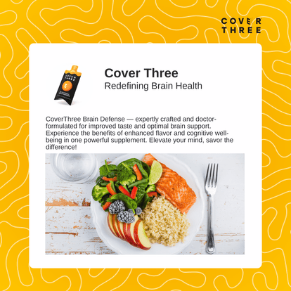 Brain Health Supplement | Brain Nutrition | Cover Three