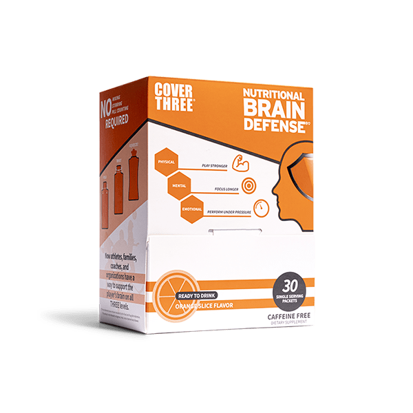 Brain Defense Orange Slice 30 Pack 3 Boxes Varsity Cover Three